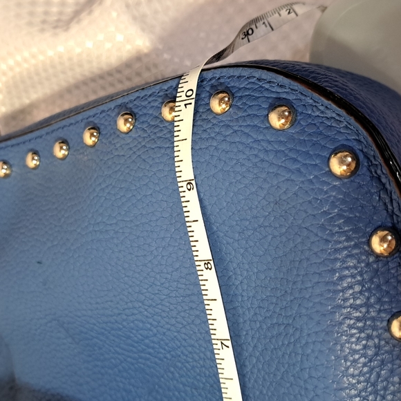 Kate Spade Hemsley Crossbody in Medium Blue Leather - Picture 12 of 13